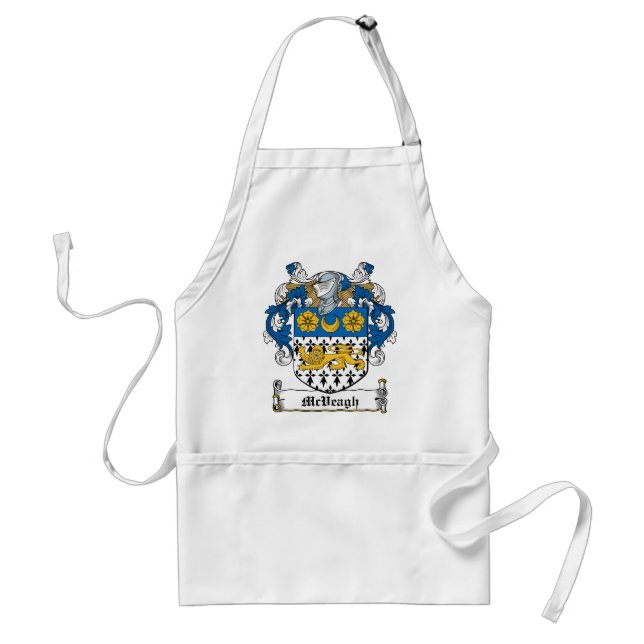 McVeagh Family Crest Standard Apron (Front)