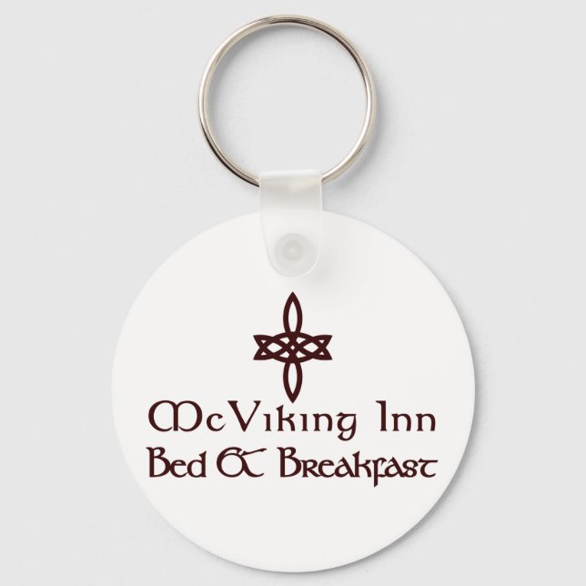 McViking Inn Bed & Breakfast Key Ring (Front)