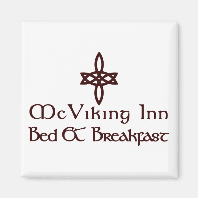 McViking Inn Bed & Breakfast Magnet (Front)