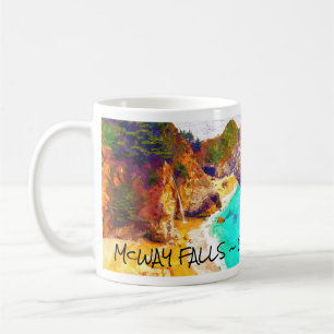 McWAY FALLS ~ BIG SUR CA Mug