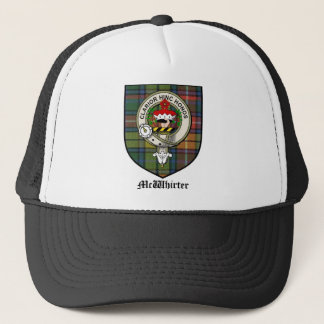 McWhirter Clan Crest Badge Tartan Trucker Hat