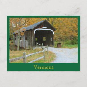 McWilliam Covered Bridge Grafton Cheese Shop Ve... Postcard