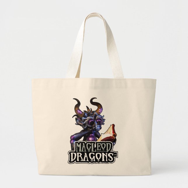 MD Blue Dragon Jumbo Tote (Front)