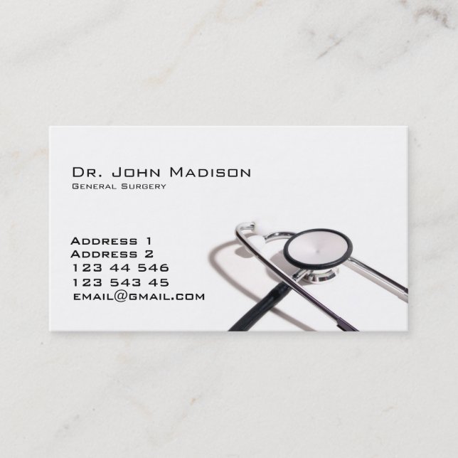 MD BUSINESS / Profile Card (Front)