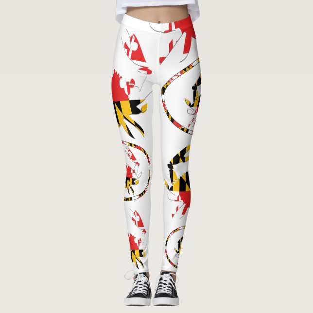 MD Crab Legs Leggings (Front)