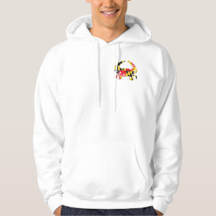MD Crab Zip-Up Hoodie