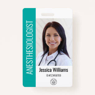 MD Doctor Hospital Medical Employee Photo ID ID Badge