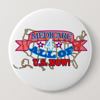 Md for all! 10 cm round badge
