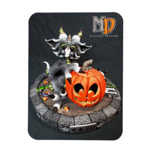MD Halloween Dragon 3" x 4" Photo Magnet
