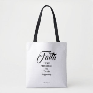 MDILLONDESIGNS.COM presents #FAITH Tote Bag