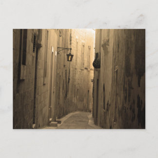 Mdina Alley Postcard
