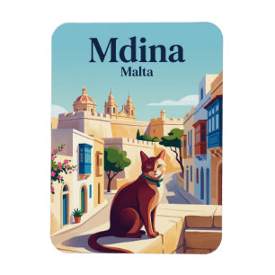 Mdina Malta Magnet