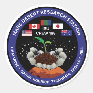 MDRS Crew 188 Patch Stickers (set of 6)