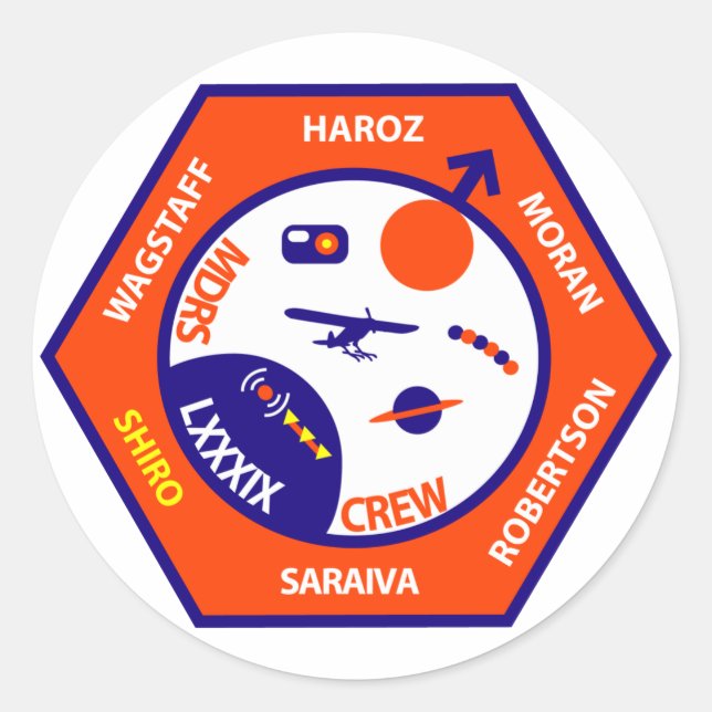 MDRS Crew 89 Sticker (Front)