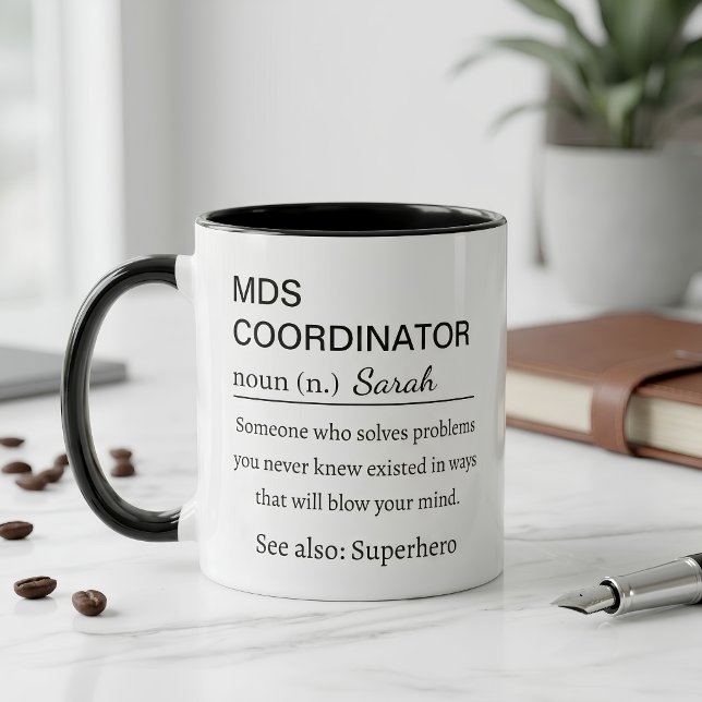 MDS Coordinator Definition Mug Nurse Gift (Creator Uploaded)