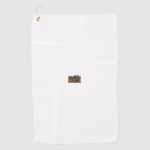 MDS Coordinator Nurse Vintage Leopard Shirt Design Golf Towel