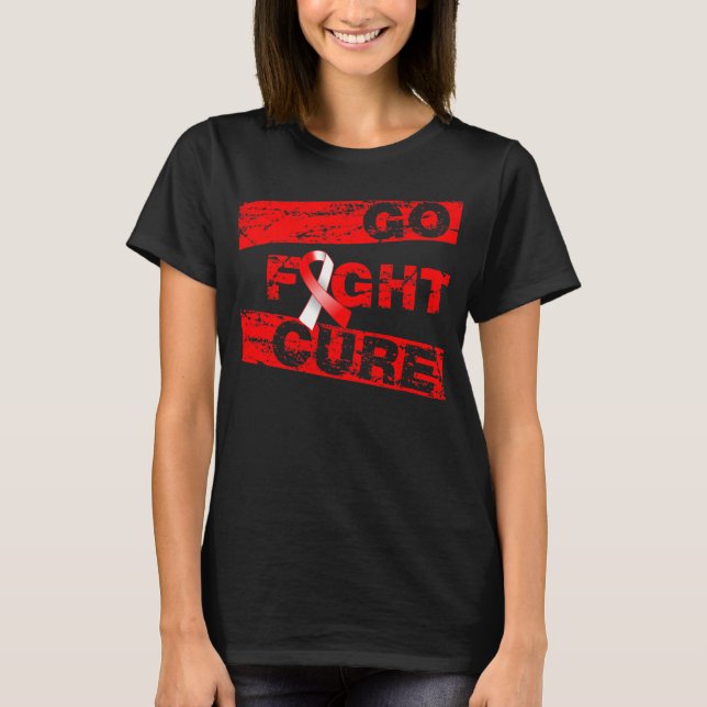 MDS Go Fight Cure T-Shirt (Front)