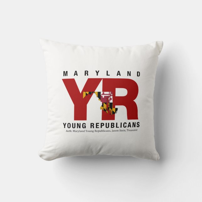 MDYR Throw Pillow (Front)