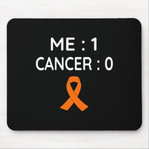Me 1 Cancer 0 Leukaemia Awareness Mouse Pad