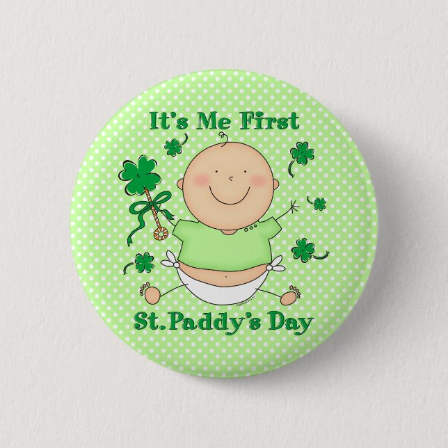 Me 1st St. Paddy's Day Button (Front)