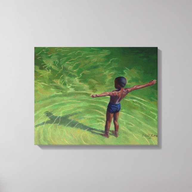 Me 2011 canvas print (Front)