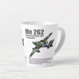 Me 262 Schwalbe Latte Mug