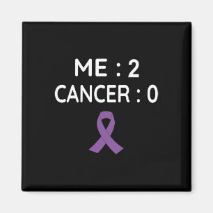 Me 2 Cancer 0 Pancreatic Cancer Awareness Magnet