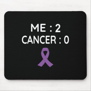 Me 2 Cancer 0 Pancreatic Cancer Awareness Mouse Pad