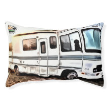 Me & 3 in a RV Dog Bed