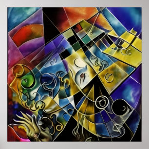 Me - AI Fantasy Digital Art Print - Modern