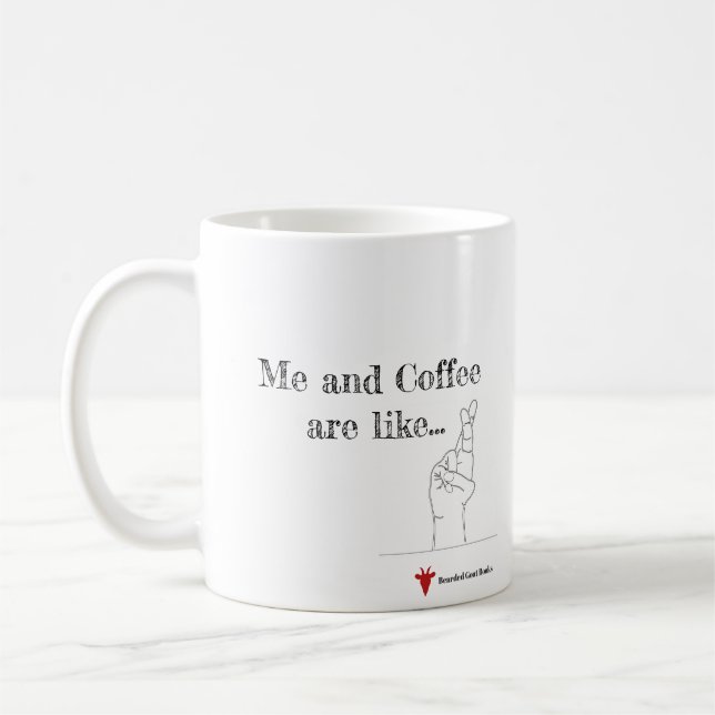 'Me and Coffee' Mug (Left)