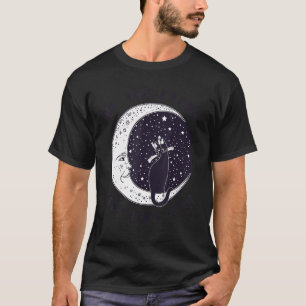 Me And Karma Cat Vibe Like That Humour Sarcastic C T-Shirt