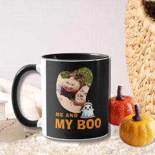 Me and My Boo Halloween Photo  Mug