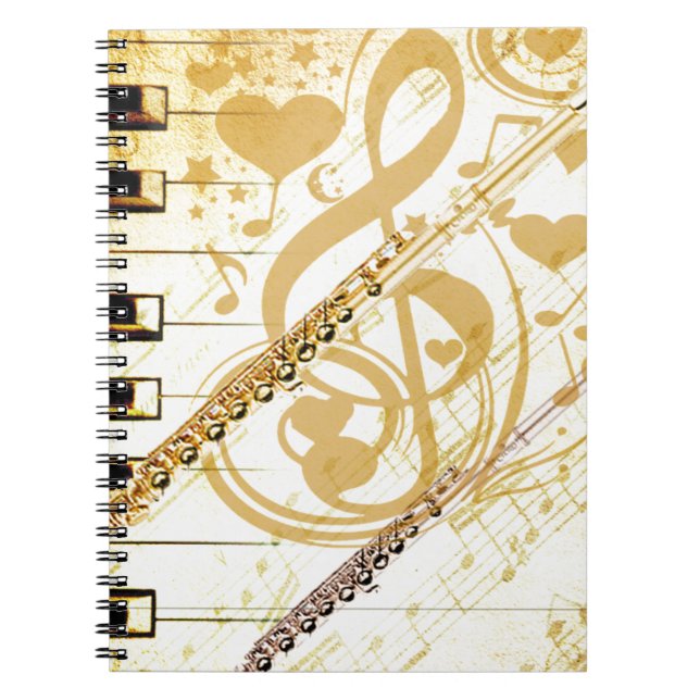 Me and my Flutes_ Notebook (Front)
