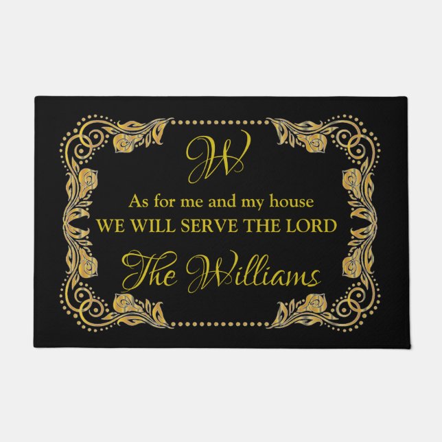 Me and my house doormat (Front)