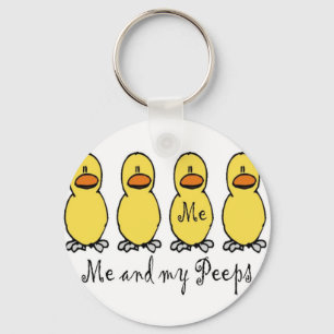 Me and My Peeps Key Ring