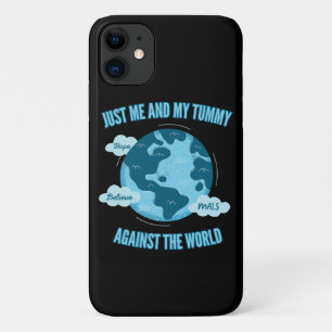 Me and My Tummy Against the World (MALS) Case-Mate iPhone Case