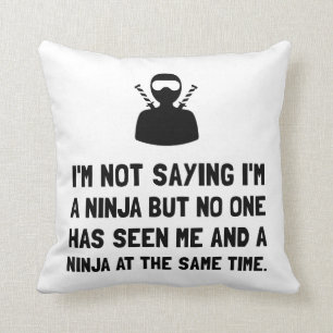 Me And Ninja Cushion
