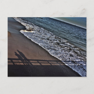 Me and You on Beach Postcard