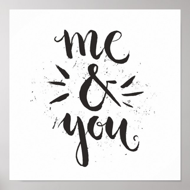 Me And You Poster (Front)