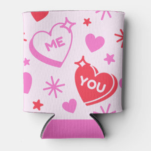 Me and You Romantic Hearts Beverage Cooler