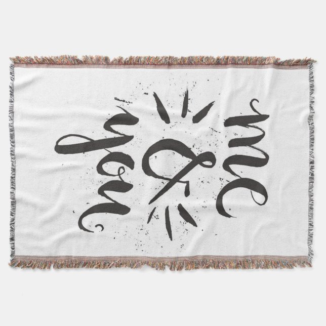 Me And You Throw Blanket (Front)