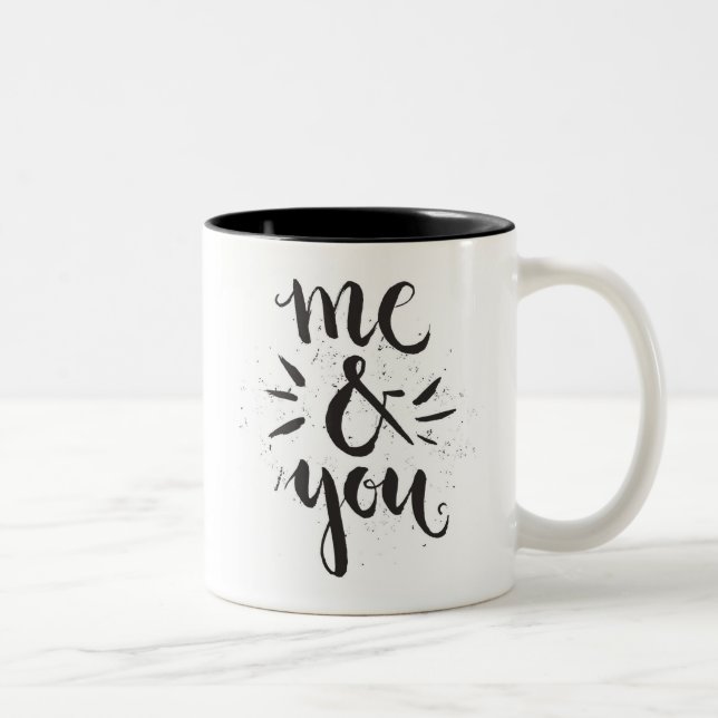 Me And You Two-Tone Coffee Mug (Right)