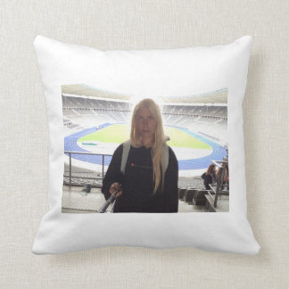 Me at the Olympic Stadium !!! Cushion