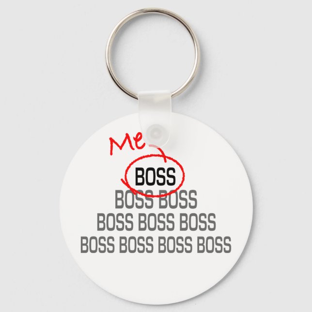 Me Boss Key Ring (Front)