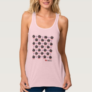 ME-BOTS Pattern T-Shirt Singlet
