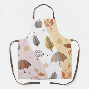 Me Core Essentials Cosy Autumn Umbrella and Leaves Apron