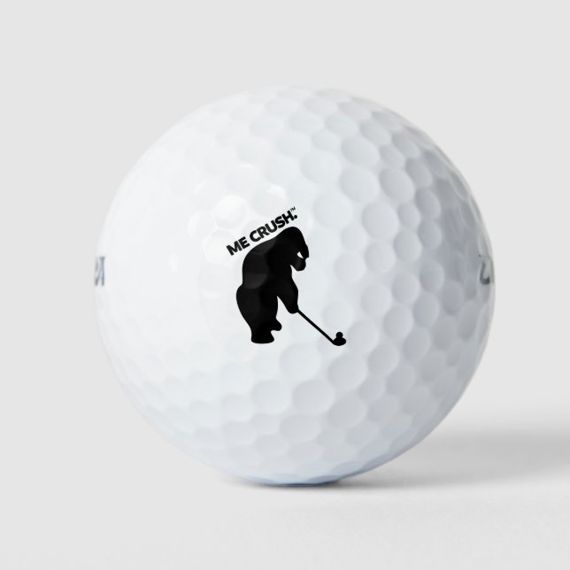 ME CRUSH™ GOLF BALLS (Front)