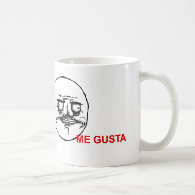 me gusta coffee mug (Right)