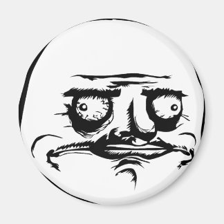 Me Gusta Face Magnet